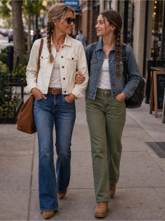 Kut from the Kloth Jackets & Blazers - Kut from the Kloth Cream Denim Chore Jacket